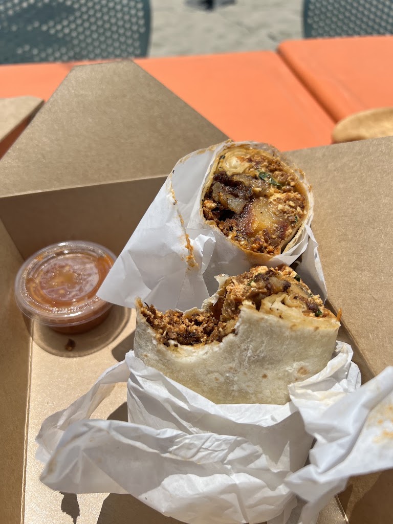 Breakfast Burrito at SALTWATER DECK