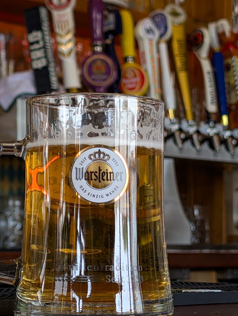 Beer at Wirtshaus German Restaurant & Beer Garden