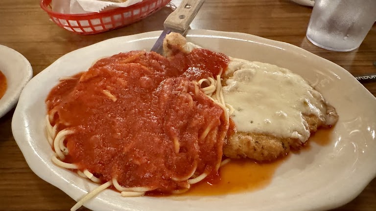 Meat Sauce or Meatballs with Marinara at Lomeli's Italian Restaurant