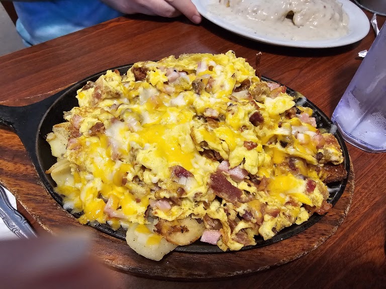 Chili Cheese Omelette at Corky's Kitchen and Bakery - Upland