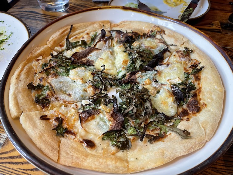 Egg Pizza at Bacari GDL