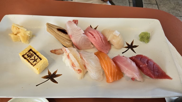Sushi Chef's Choice Deluxe at Sushi Koto