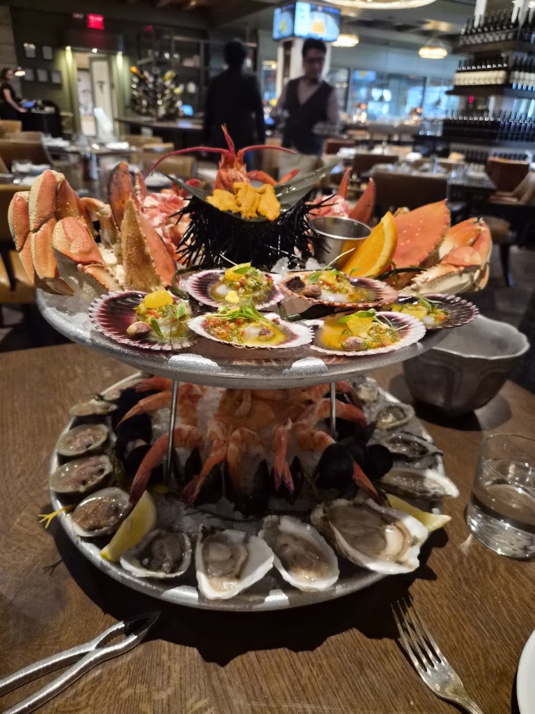 Oyster Sampler at Water Grill