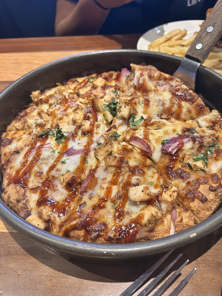 Mikes Hot Honey Pizza at BJ's