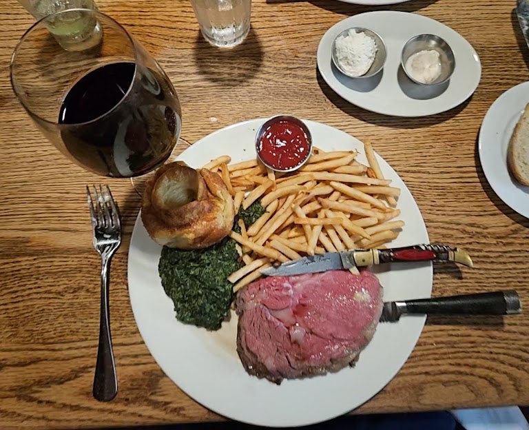 Prime Rib at Tam O'Shanter