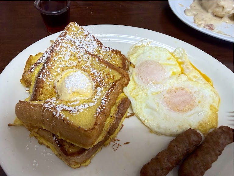 Waffles at The Morning Griddle Cafe
