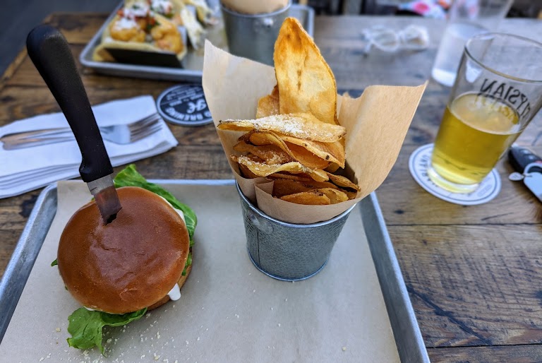 Smash Burger at Edna Vees Public House