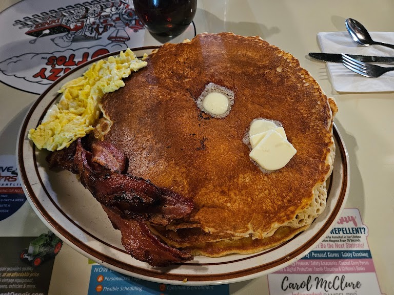 Bacon and Eggs at Crazy Otto's