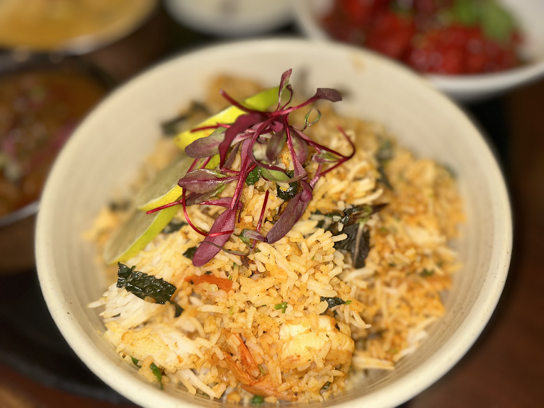 Basmati Rice at Mahan Indian Restaurant