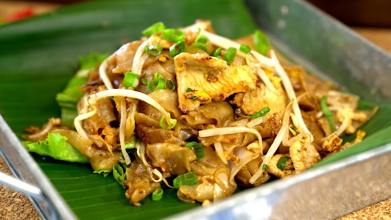 Pad Thai at Green Basil Thai Restaurant