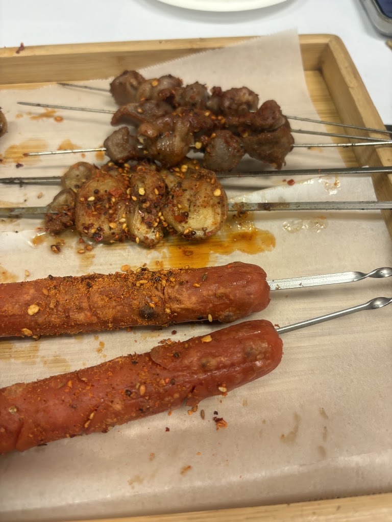 Jinzhou Lamb Skewers with Iron Stick (10) at Ningjie Jinzhou BBQ