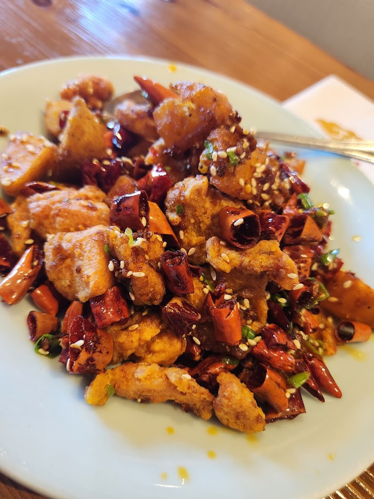 Spicy Boneless Chicken at JA Jiaozi Authentic Dumplings