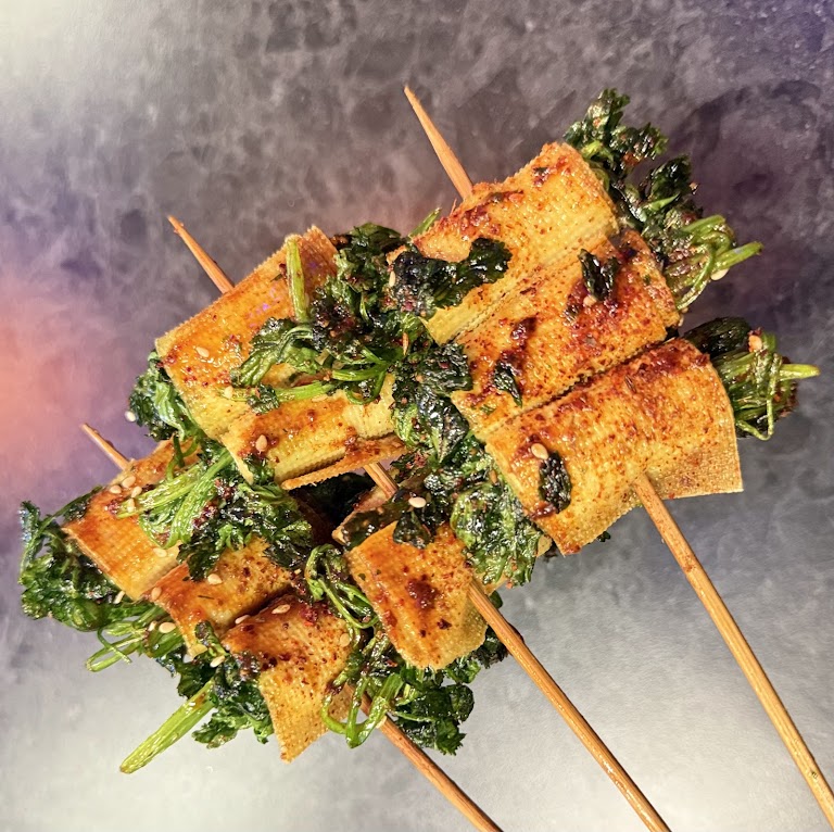 Lamb Skewers at 潮源美食 M Bar BBQ