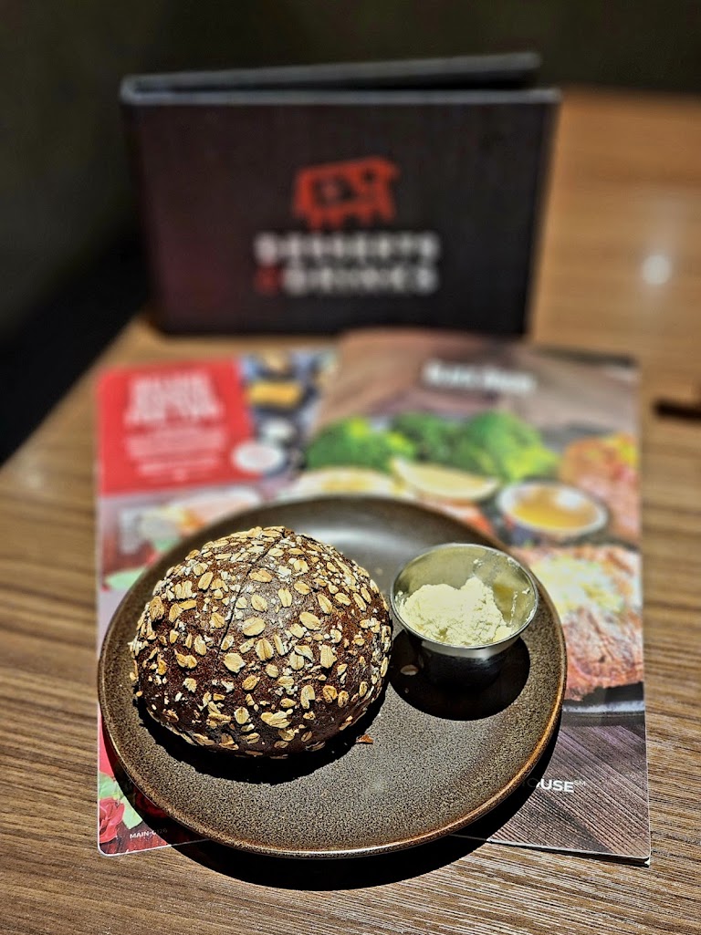 Steak Cheese Bread at Black Angus Steakhouse