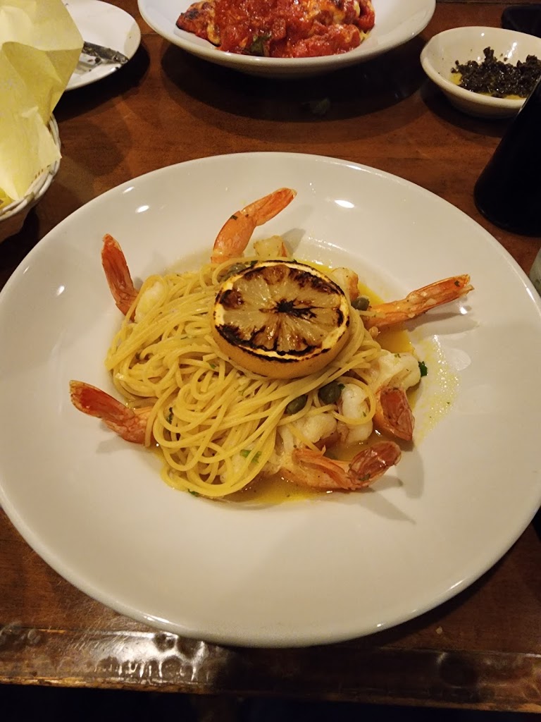 Scampi Fradiavola at Spumoni