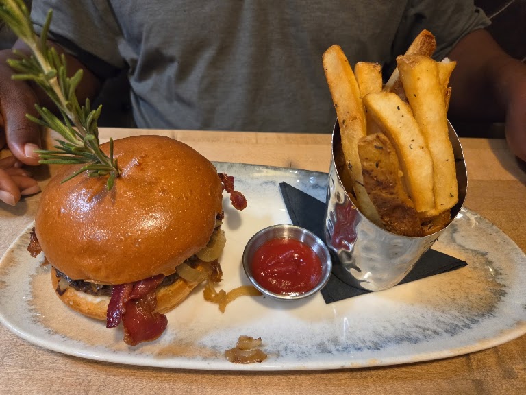 Bacon & Blue Burger at GRANVILLE