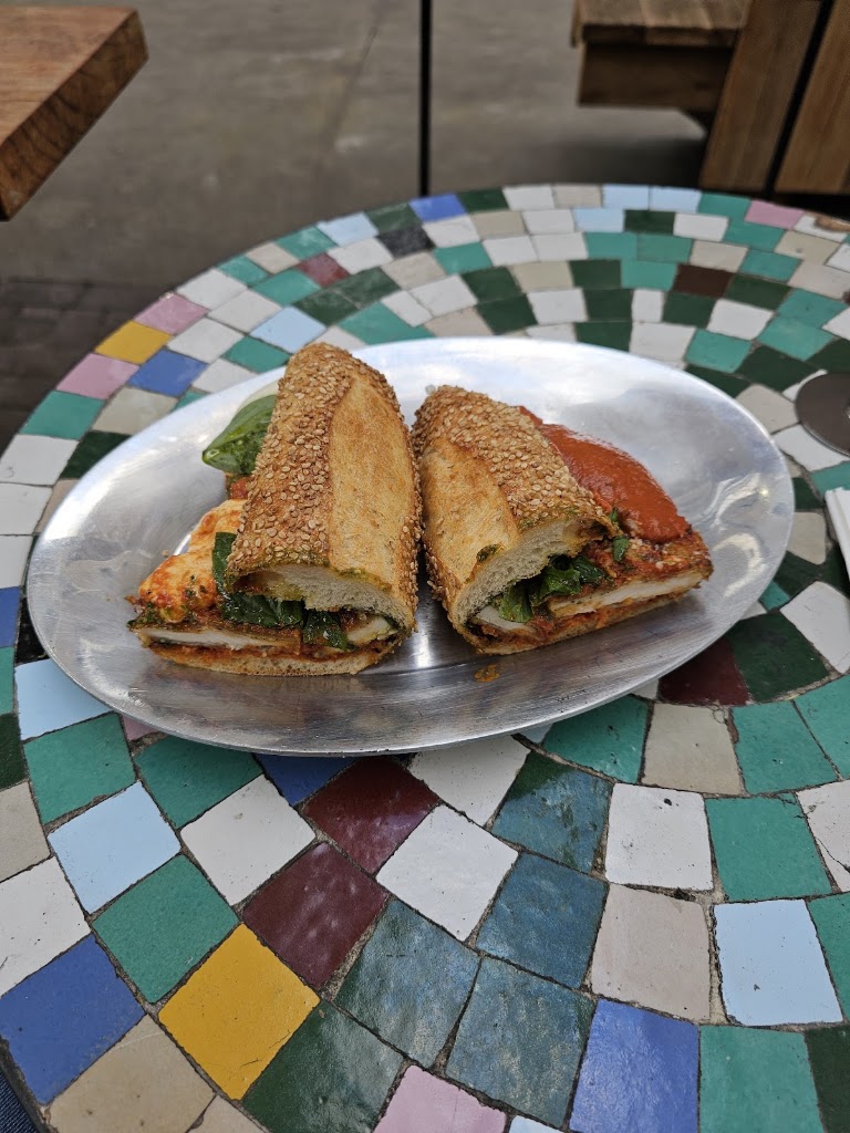 The Prosciutto Panini at Ggiata Delicatessen
