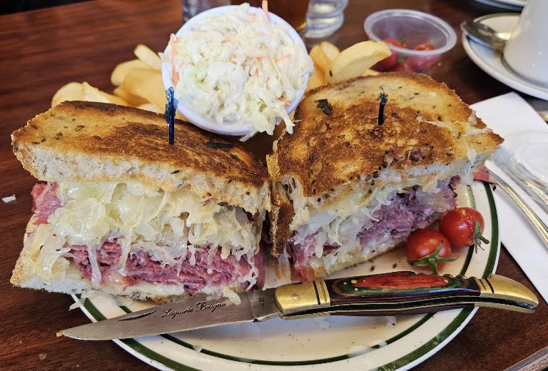Corned Beef on Rye at Brent's Deli Northridge
