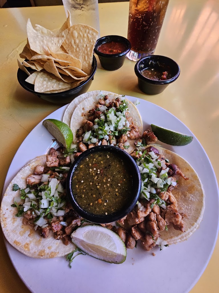 Street Tacos at El Coyote Mexican Restaurant