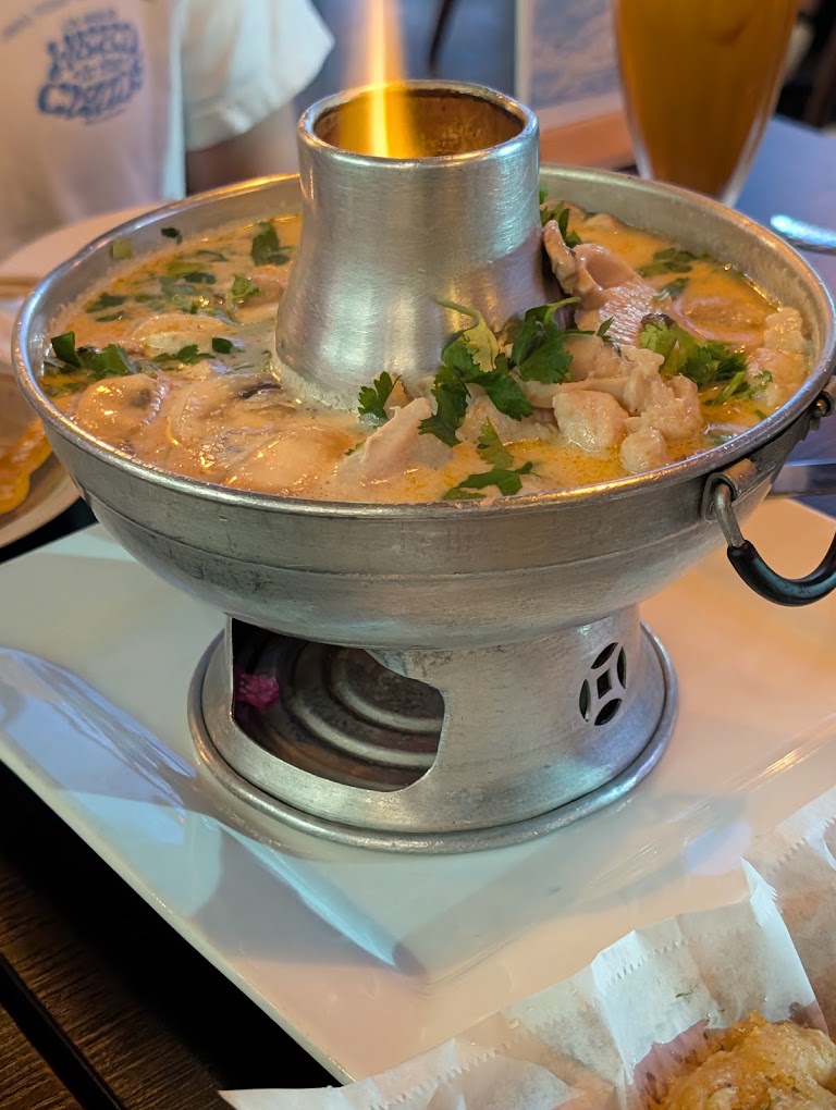 Tom Yum Soup (hotpot) at LaLa Rice Thai Eatery and More
