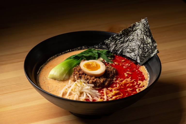 Spicy Tonkotsu at Moto Ramen