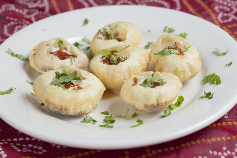 Aloo Tikki at All India Cafe