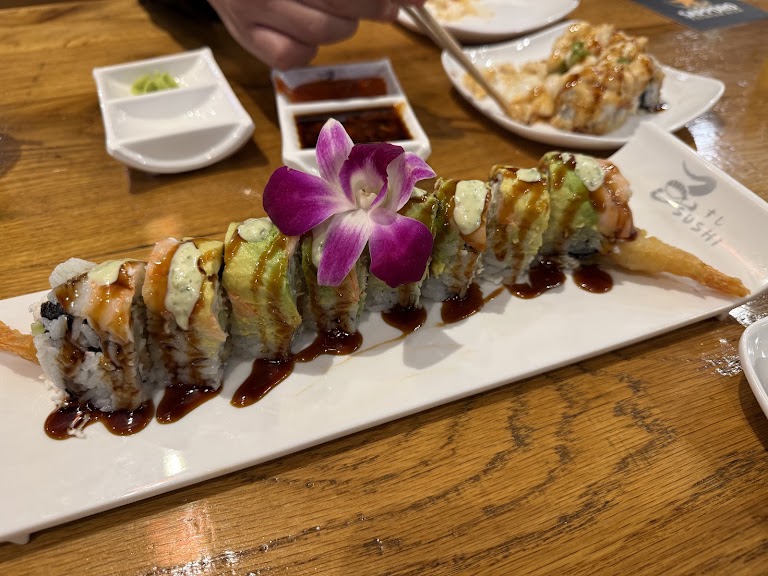 Dragon Roll at Z Sushi