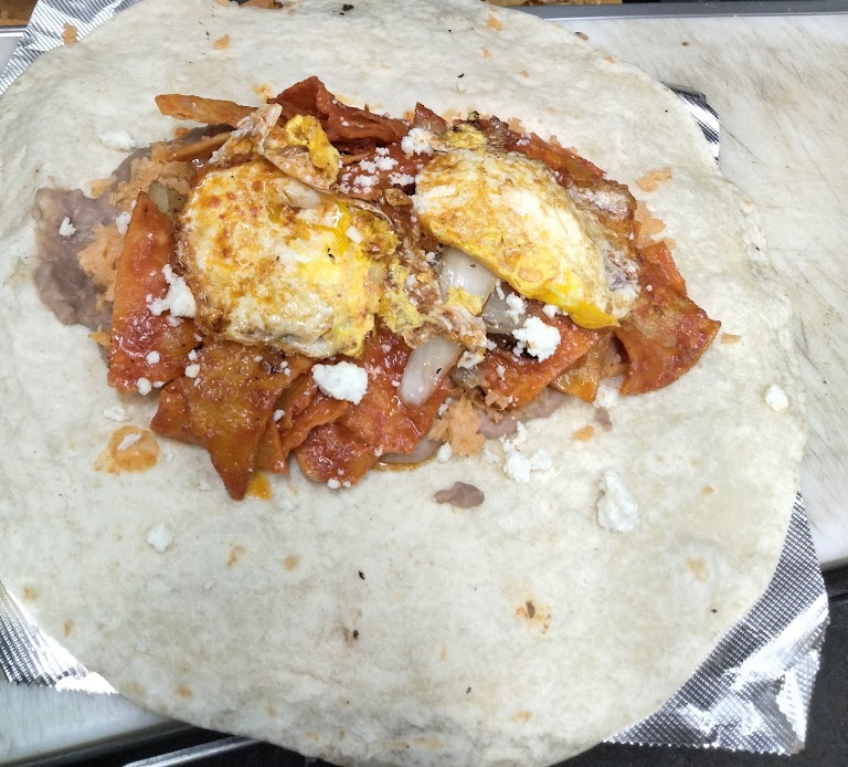 Chorizo at Taqueria Poncitlan