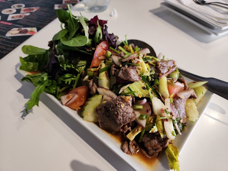 Beef Salad at Monster Thai Cuisine