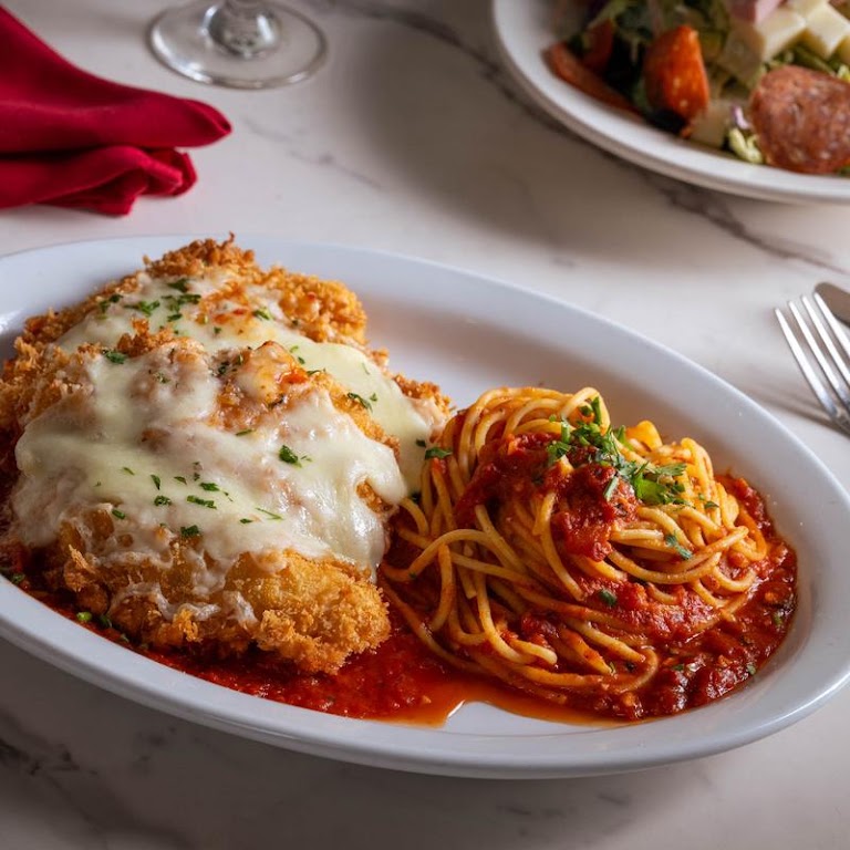 Chicken Parmesan at Colombo's Italian Steakhouse & Jazz Club