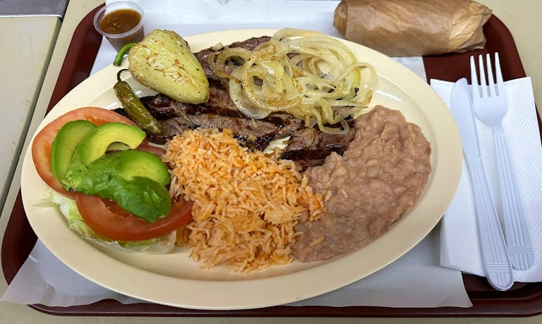 Pollo Loco Plate at Augie’s Burgers