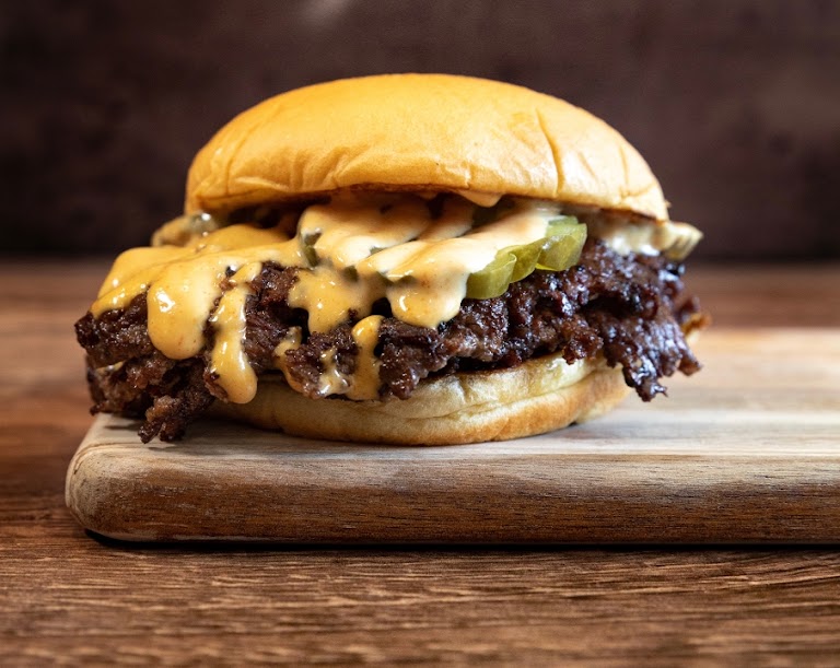 Cheeseburgers at For The Win - Whittier