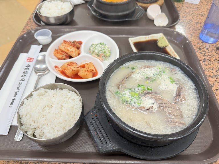 Spicy Pork+tofu Stew at Seoul Tofu House