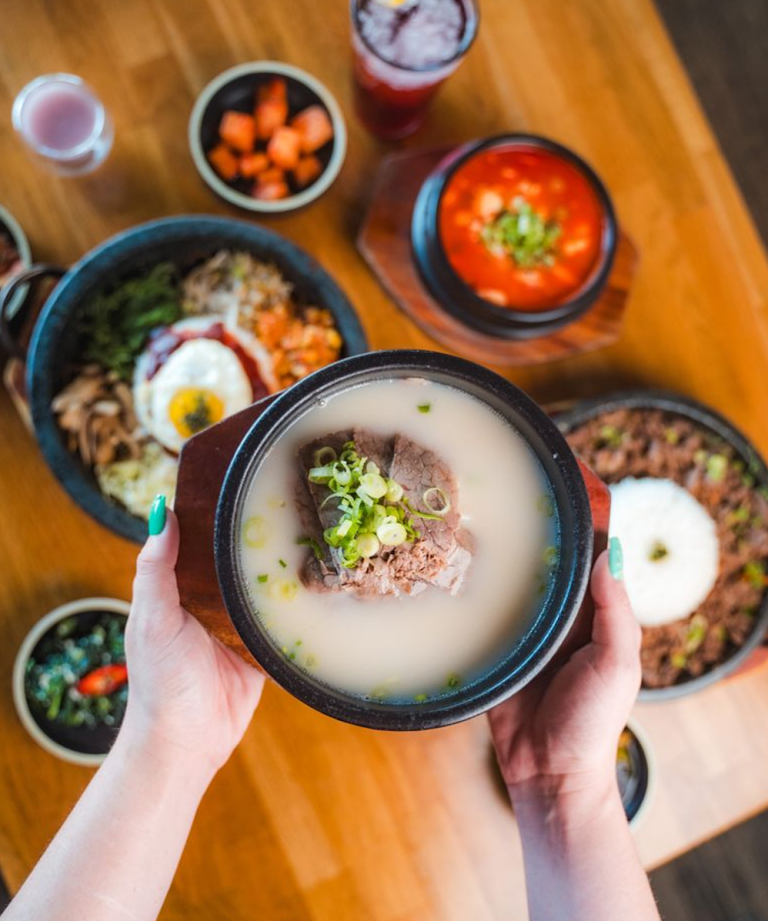 Spicy Tofu Stew (sundubu) 순두부 at Jincook