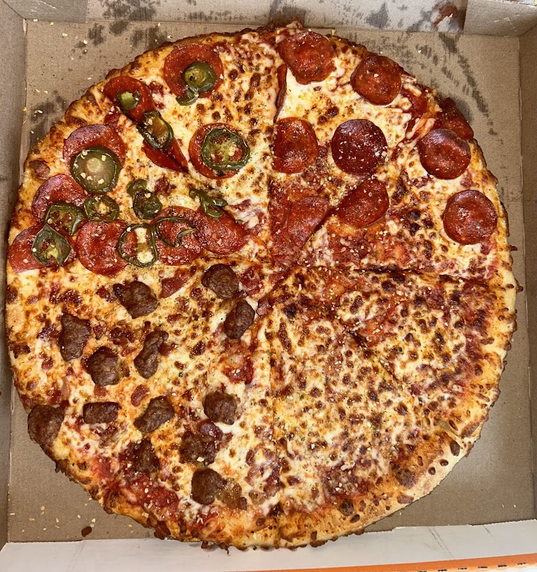 Pizza at Little Caesars Pizza