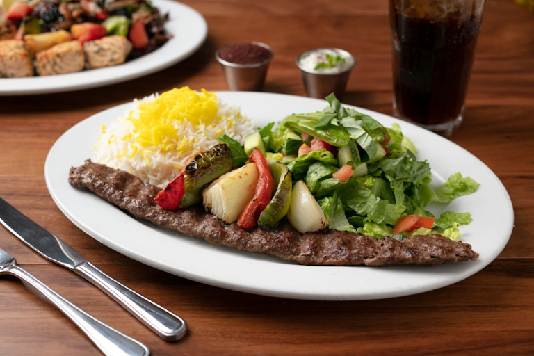 Family Style Kabobs at Panini Kabob Grill - Sherman Oaks