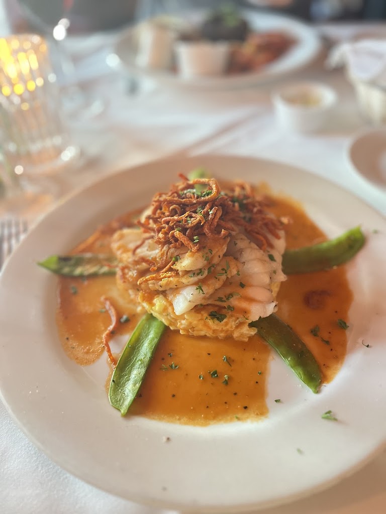 Sea Scallops/jumbo Shrimp at Cafe Bizou