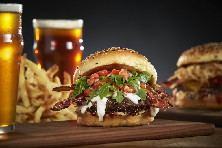 Double Smash Burgers & Fries at Eureka!