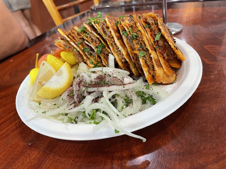 Eech W/fries at Byblos Mediterranean Bakery and Pizza