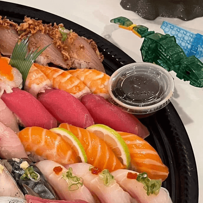Sushi Platter at Awesome Sushi