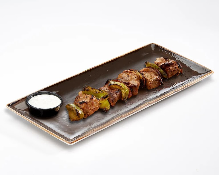 Kabob Plates at Luna Grill