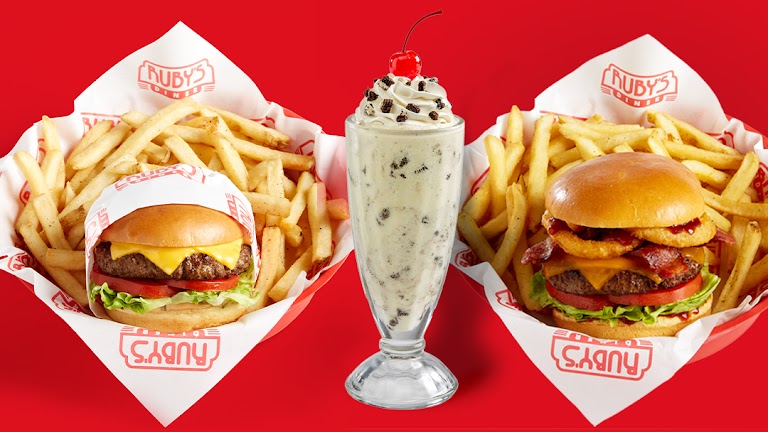 Cookies & Cream Shake at Ruby's Diner