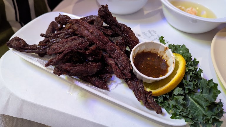 Beef Jerky at Original Khun Dang Thai Restaurant