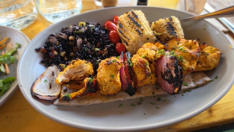 Chicken Breast Kabob at Kreation Kafe & Juicery