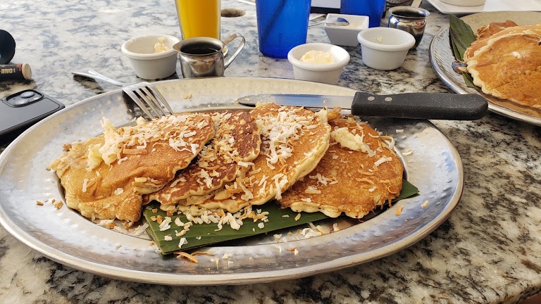 Macadamia Nut Pancakes at Paradise Cove Beach Café