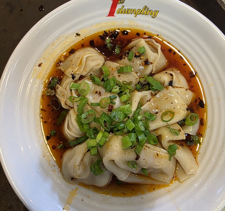 Spicy Wontons at 1st Dumpling & Noodle