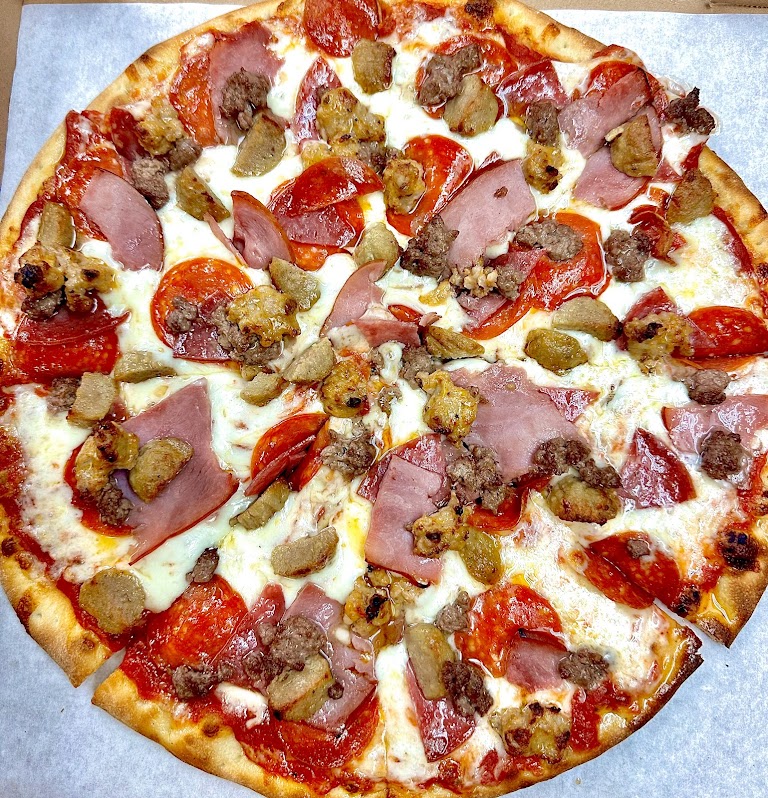 All Meat Marvel at Pinball Pizza