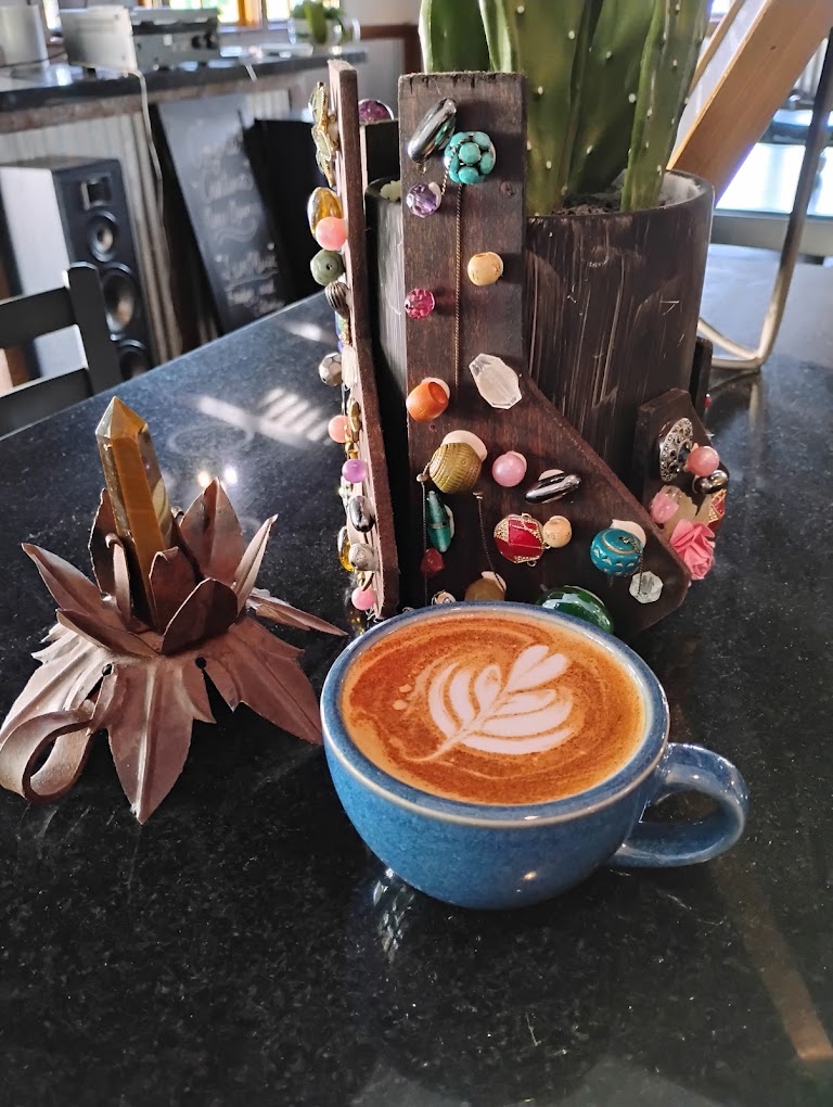 Latte at Coyote Coffee