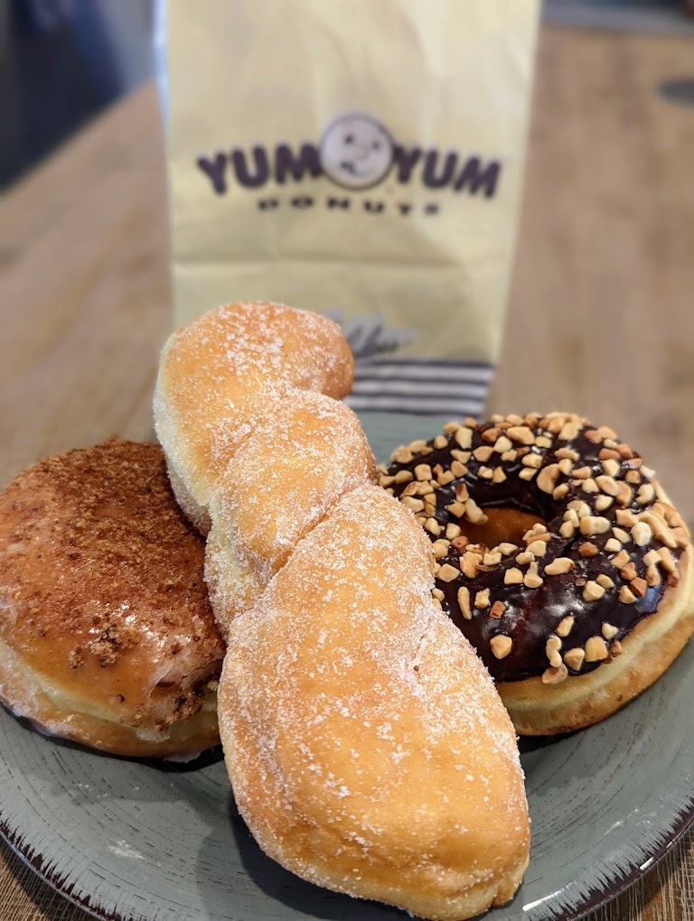 Glazed Raised Donuts at Yum Yum Donuts