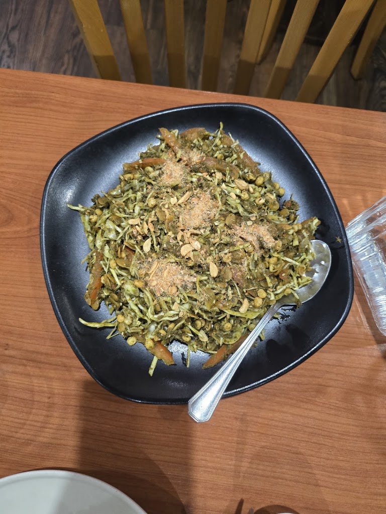 Bamboo Shoot & Shrimp at Cetana Mon Myanmar Restaurant